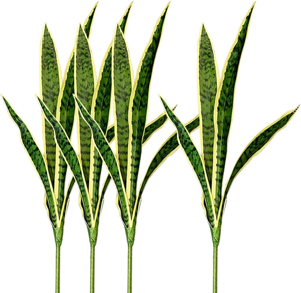 Home Decor Store - نباتات Sansevieria اصطناعية ثعبان صناعي ،