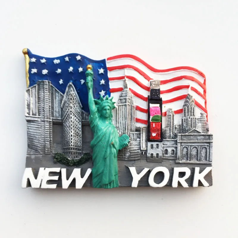 Home Decor Usa - أمريكا نيويورك السفر الهدايا التذكارية مغناطيس