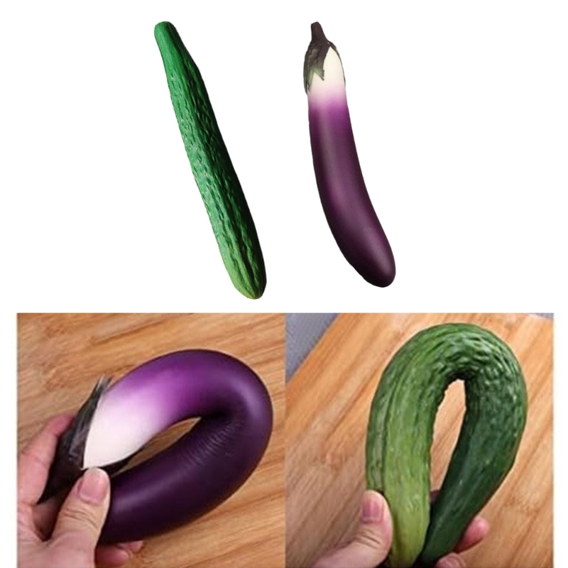 Home Decor Store - محاكاة باذنجان نموذج خيار Cuke ،