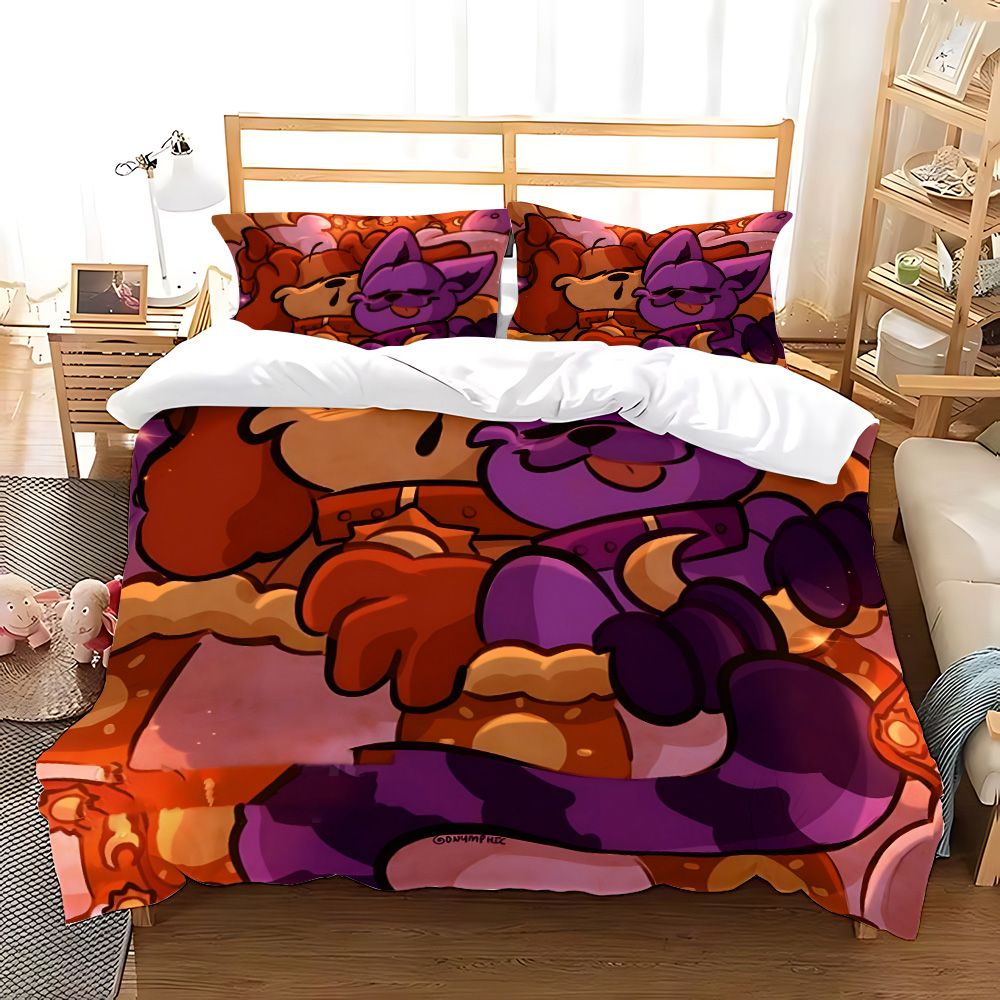 Decorative Throw Pillow - ثلاثية الأبعاد طباعة لعبة CatNap X