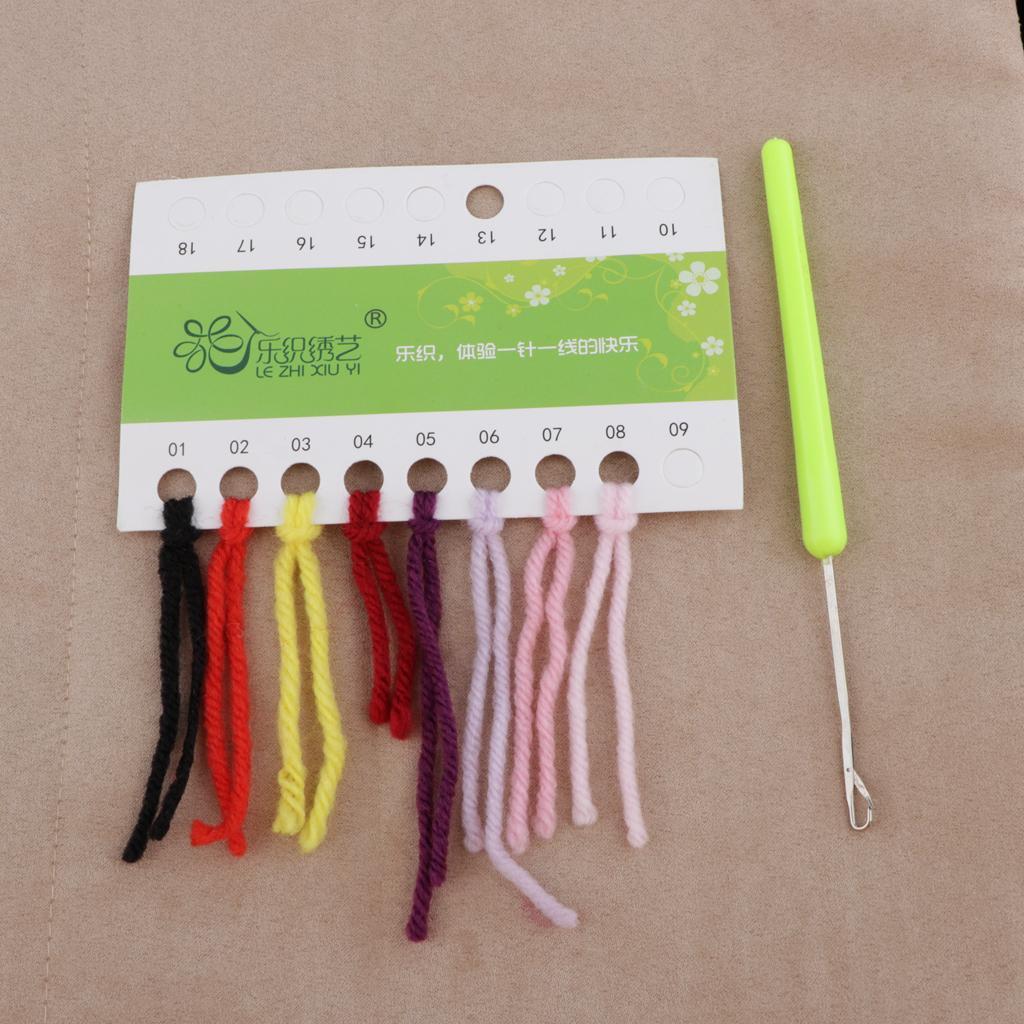 Yarn Home Decor - مجموعات أدوات تطريز الوسائد على شكل