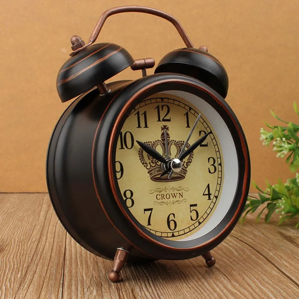 Vintage Alarm Clock - المنزل خمر ليلة ضوء ساعة تنبيه