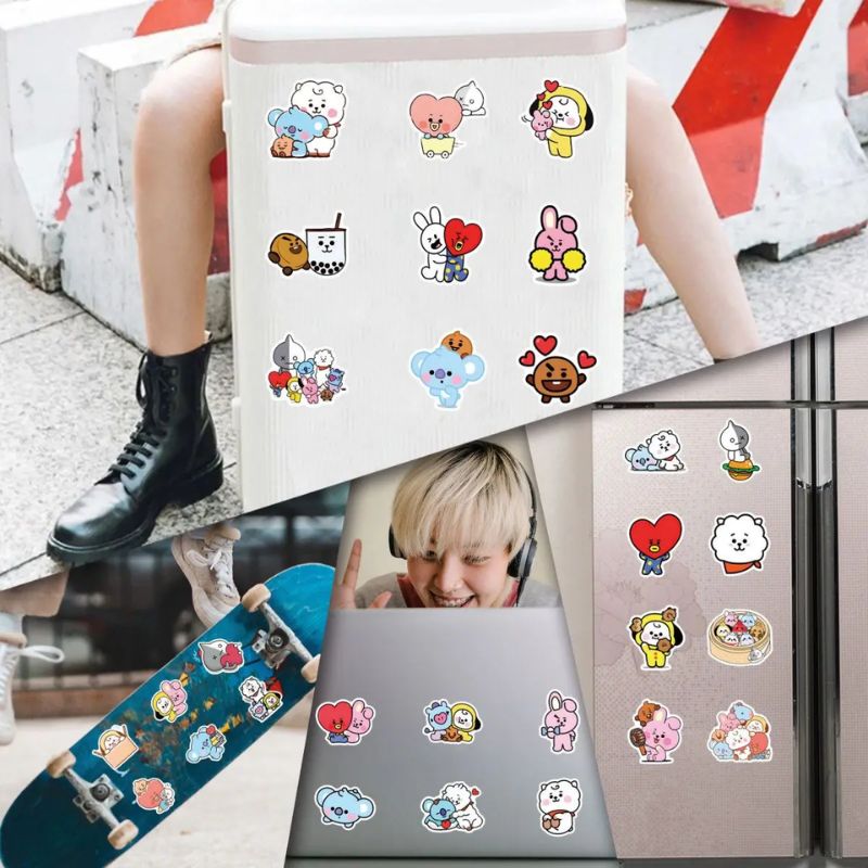 ملصقات BT 2 1 Chimmy Cooky koy - مراجعة Home Decor Tv وسعره