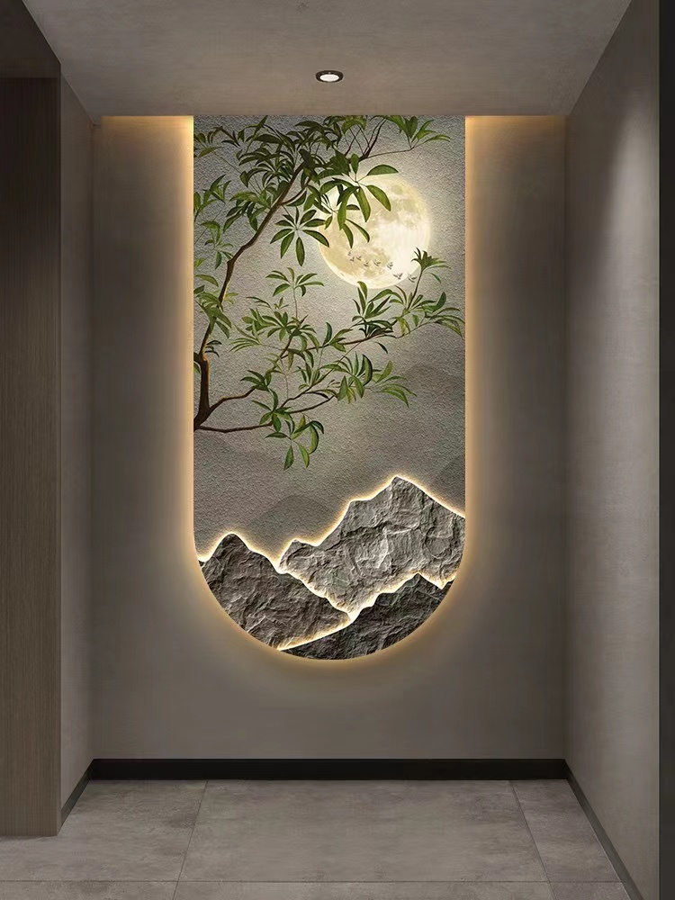 لوحات معلقة مزخرفة مع أضواء ،  - مراجعة Hanging Moon Lamp وسعره