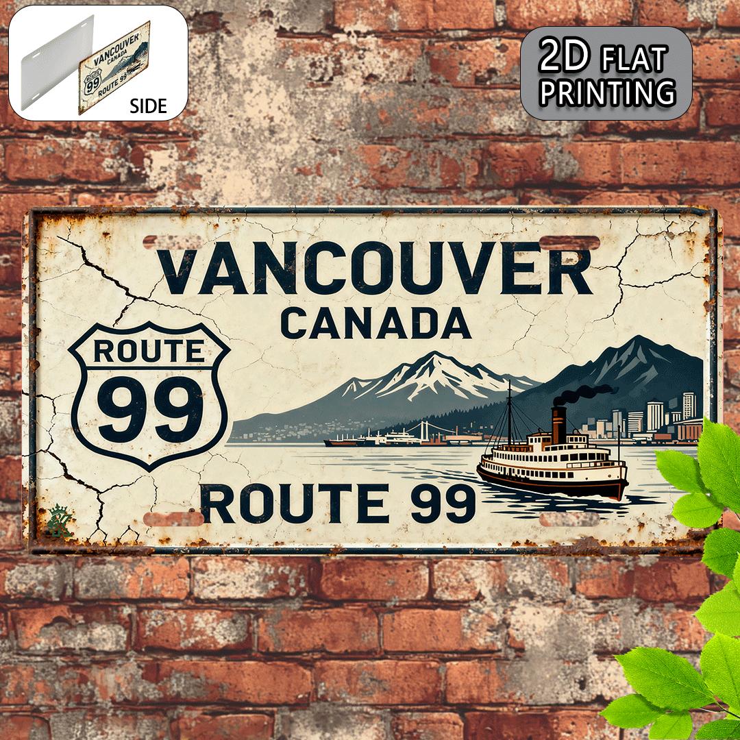 لافتة معدنية مسطحة ثنائية الأب - مراجعة Home Decor Vancouver وسعره