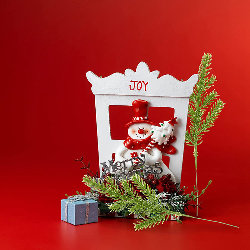 20 قطعة عيد الميلاد الاصطناعي  - مراجعة Home Decor Xmas Gifts وسعره