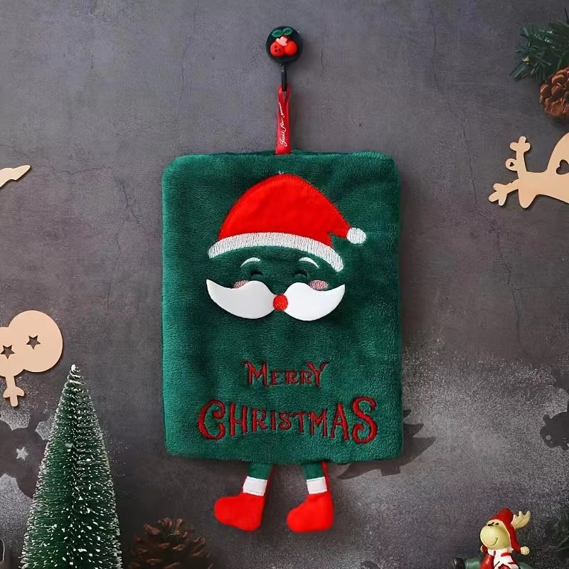 منشفة يد معلقة للكريسماس بتصمي - مراجعة Home Decor Xmas Gifts وسعره