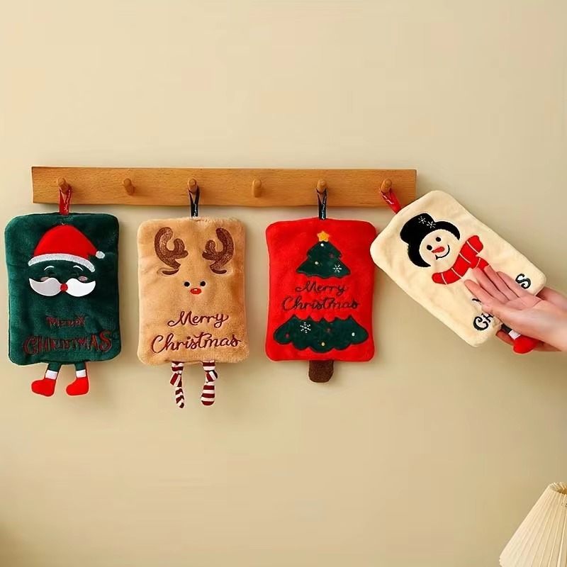 منشفة يد معلقة للكريسماس بتصمي - مراجعة Home Decor Xmas Gifts وسعره