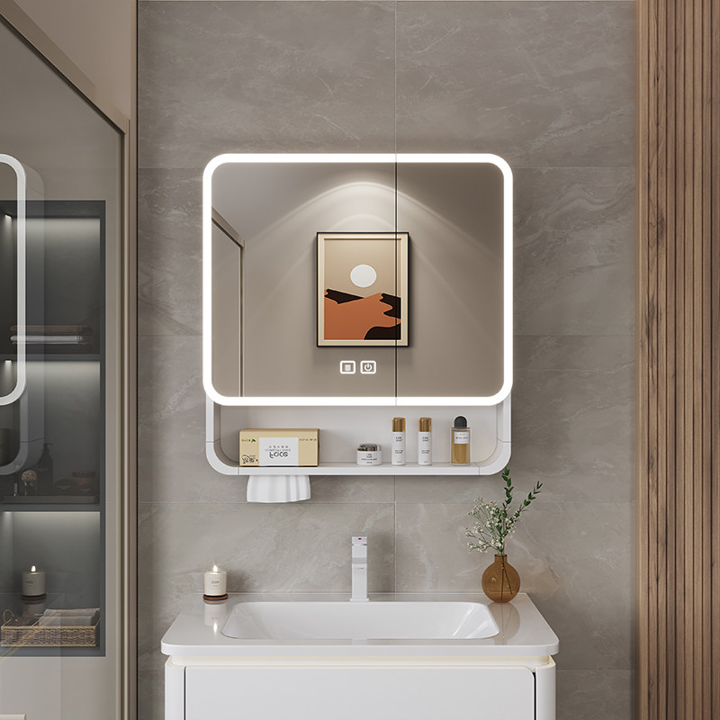 منظم مرآة لخزانة الحمام، أرفف  - مراجعة Home Decor Mirror وسعره