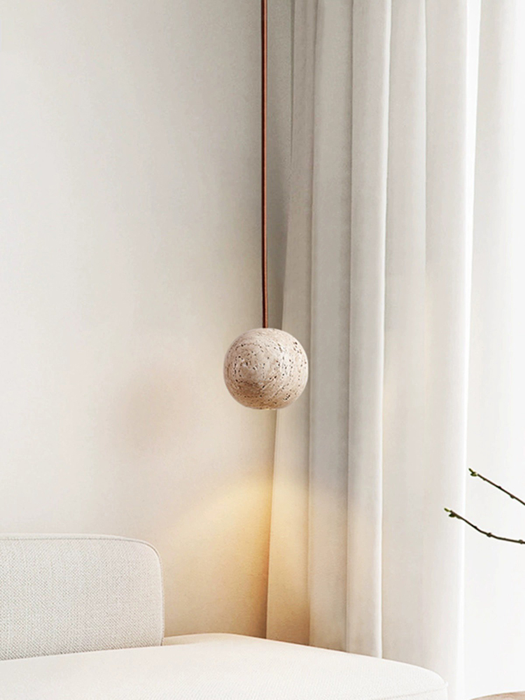 قلادة Led مصباح الحجر الأصفر ا - مراجعة Hanging Moon Lamp وسعره