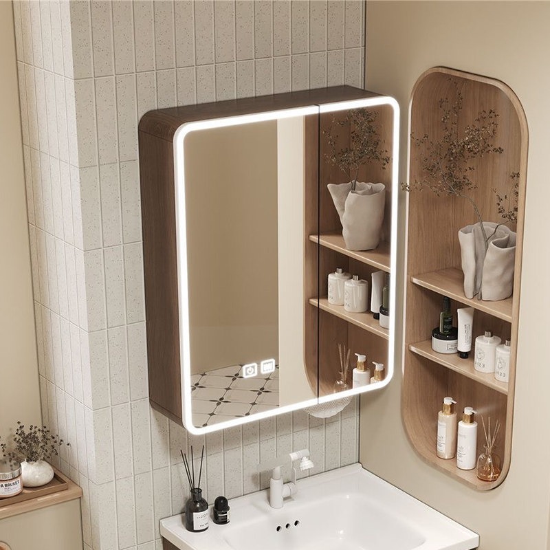 خزانة حمام بمرآة ورفوف، تصميم  - مراجعة Home Decor Mirror وسعره