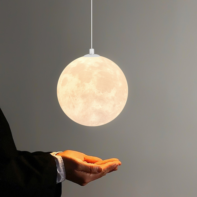 الحديثة التصميم الإبداعي قلادة - مراجعة Hanging Moon Lamp وسعره