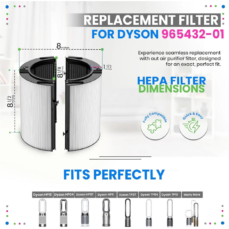 فلتر كربوني لأجهزة دايسون TP06 - مراجعة Dyson Fan Tp07 وسعره