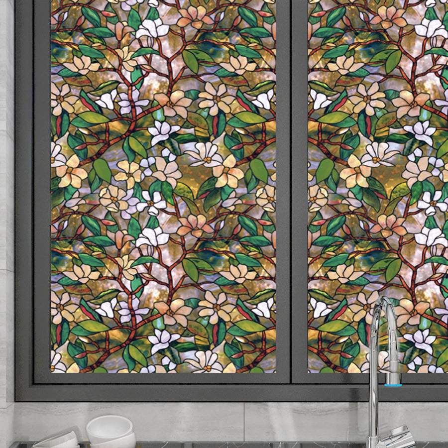 فيلم زجاجي زخرفي ملون شفاف وغي - مراجعة Home Decor Mirror وسعره