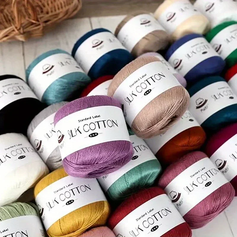 50 جرام الحرير الدانتيل القطن  - مراجعة Yarn Home Decor وسعره