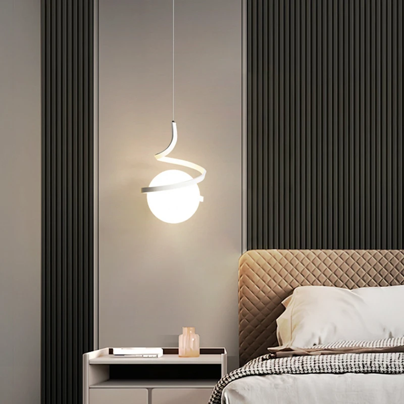 مصباح معلق LED نورديك لغرفة ال - مراجعة Hanging Moon Lamp وسعره