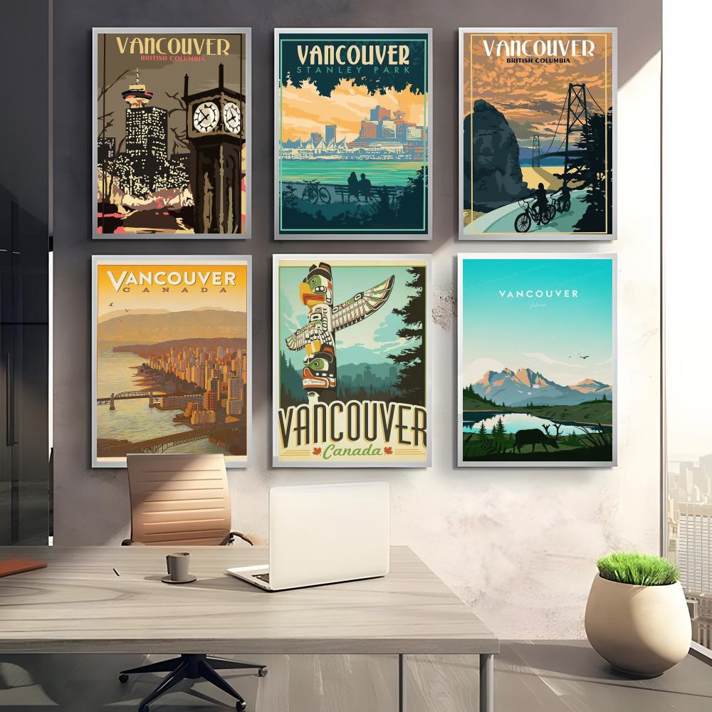 ملصق مدينة فانكوفر الهادئة وال - مراجعة Home Decor Vancouver وسعره