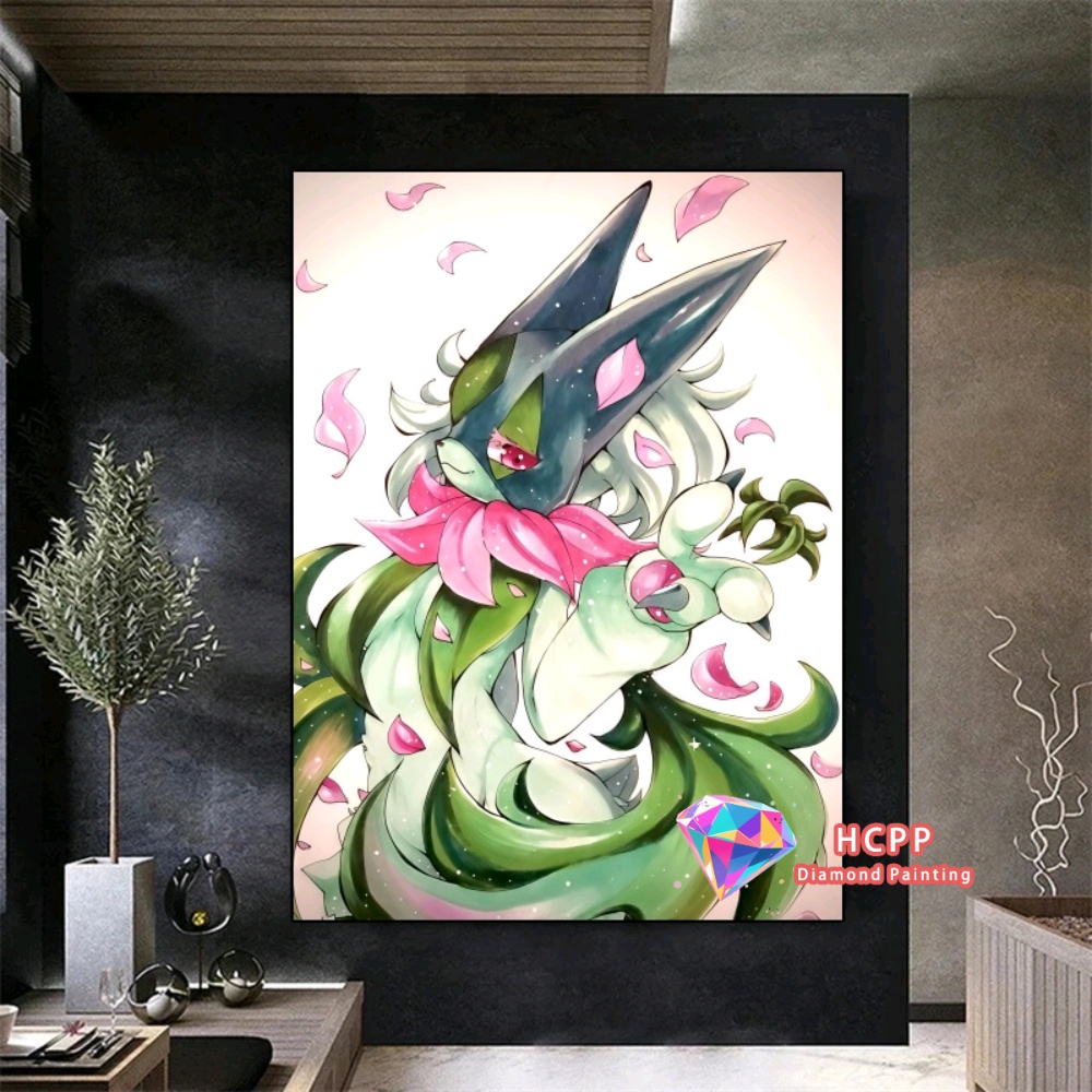 طقم رسم بالألماس بيكاشو فلوراج - مراجعة Home Decor Korea وسعره