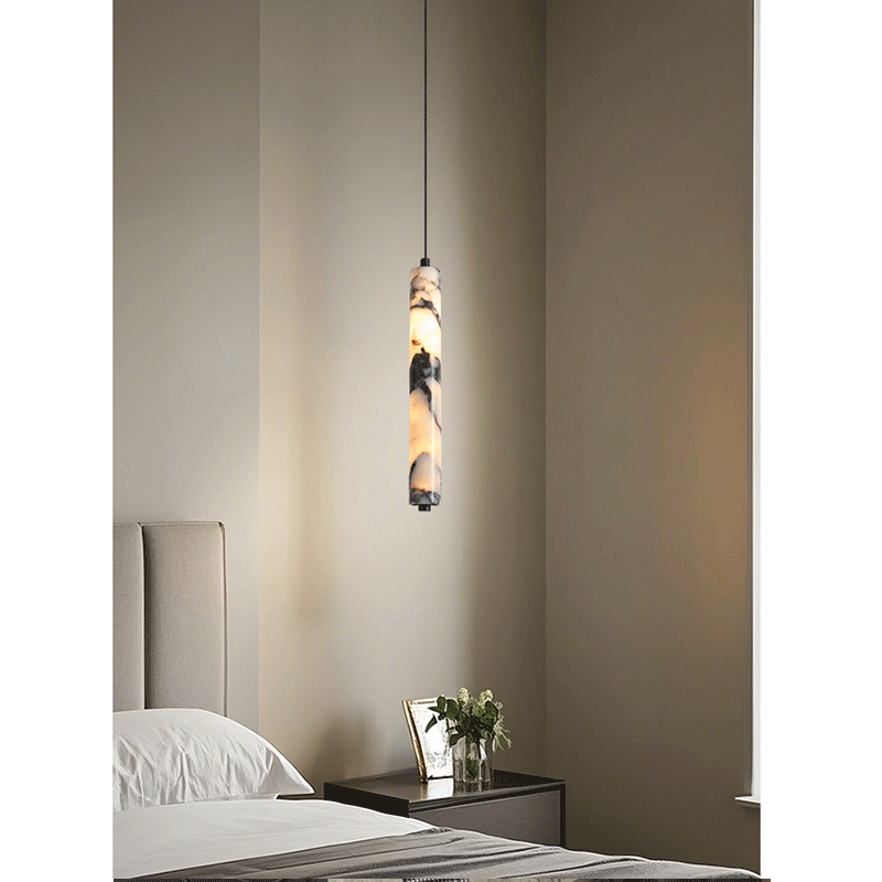 مصباح معلق فاخر من الحجر الطبي - مراجعة Hanging Moon Lamp وسعره