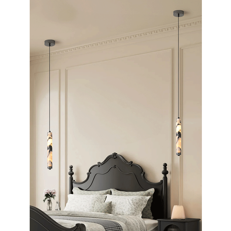 مصباح معلق فاخر من الحجر الطبي - مراجعة Hanging Moon Lamp وسعره