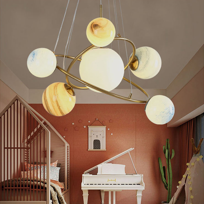 غرفة الأطفال الأولاد والبنات غ - مراجعة Hanging Moon Lamp وسعره
