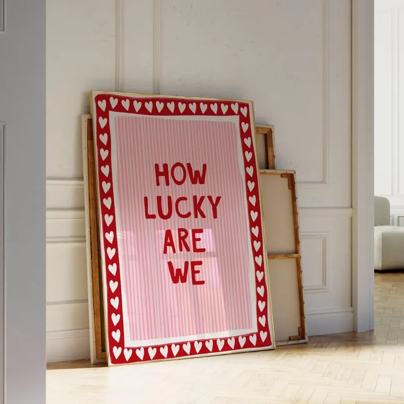 كيف محظوظ جدار الفن قماش يطبع  - مراجعة Home Decor How To وسعره