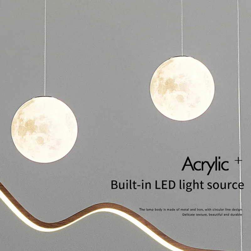 2026 LED الخشب قلادة ضوء لغرفة - مراجعة Hanging Moon Lamp وسعره