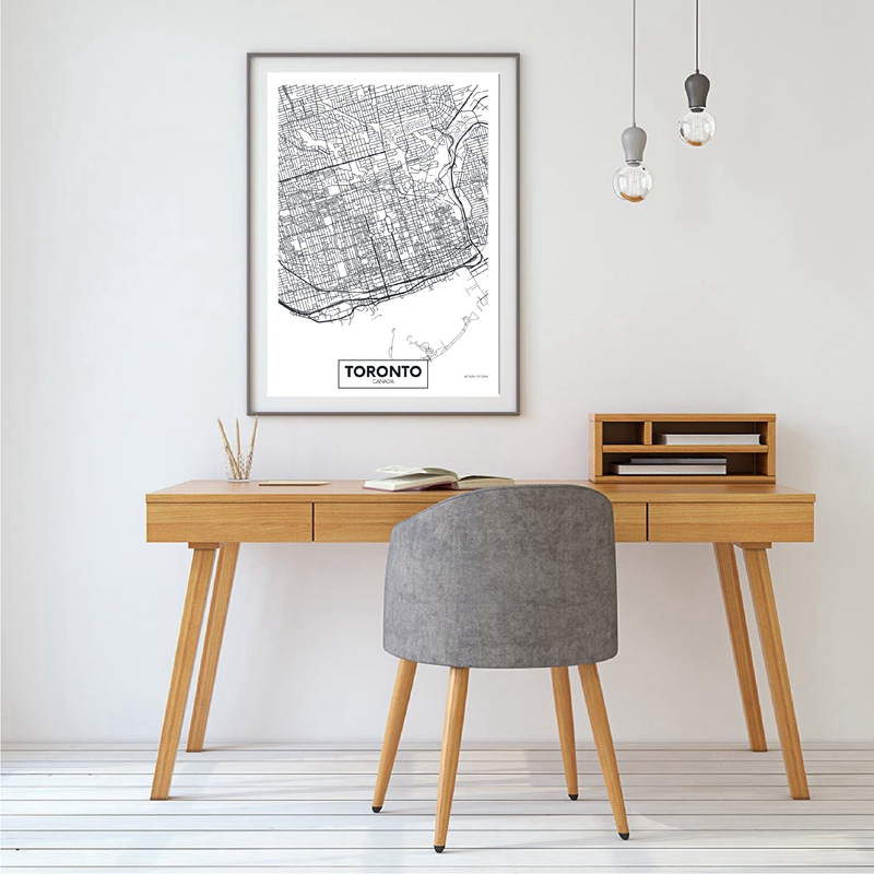 كندا تورونتو خريطة المدينة الم - مراجعة Home Decor Vancouver وسعره
