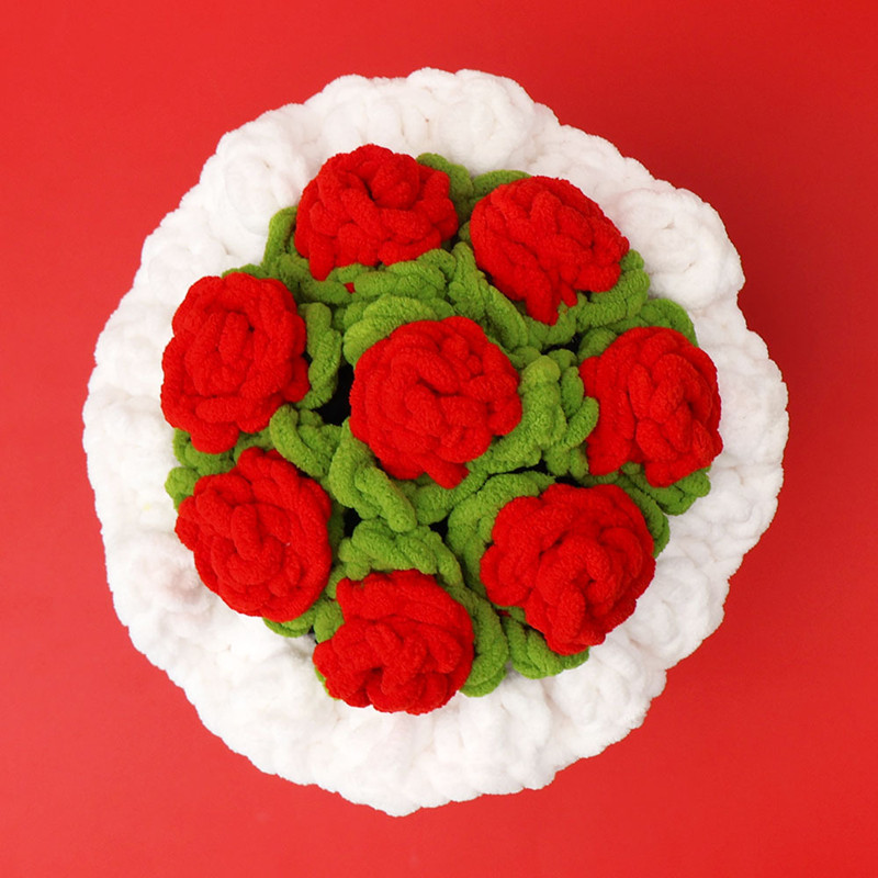 باقة هدايا عيد الحب المنتج الن - مراجعة Yarn Home Decor وسعره
