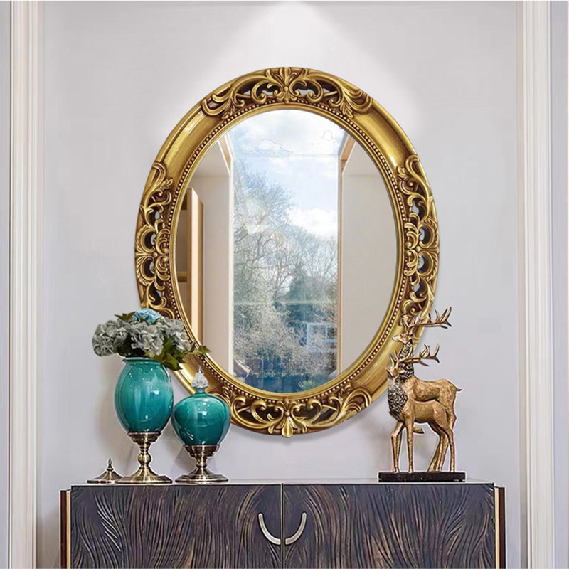 مرآة حمام أوروبية بيضاوية الشك - مراجعة Home Decor Mirror وسعره