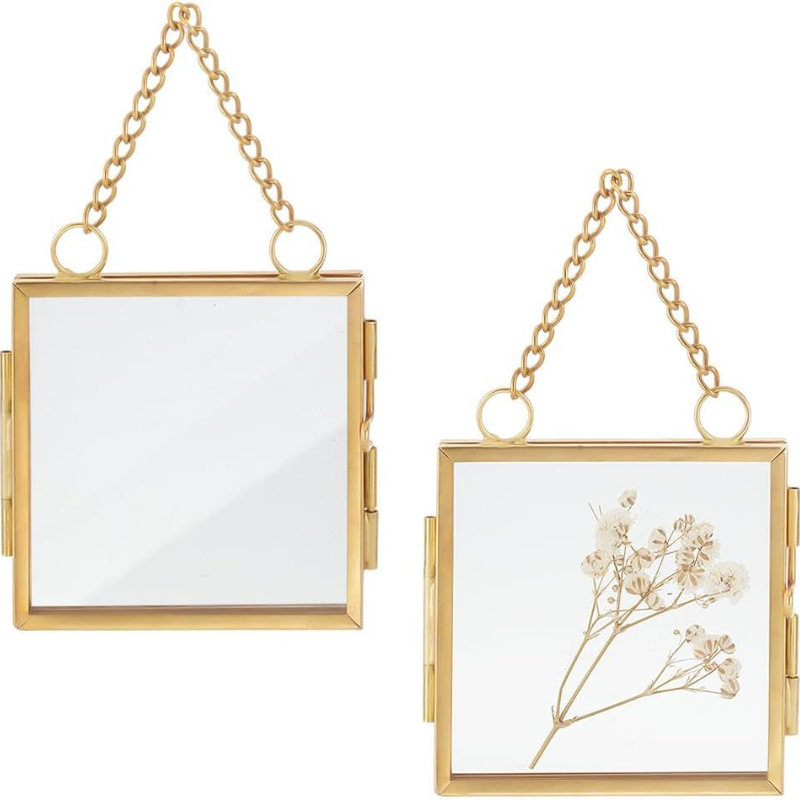 إطار صورة معدني بسيط، إطار صور - مراجعة Pressed Flower Frame وسعره