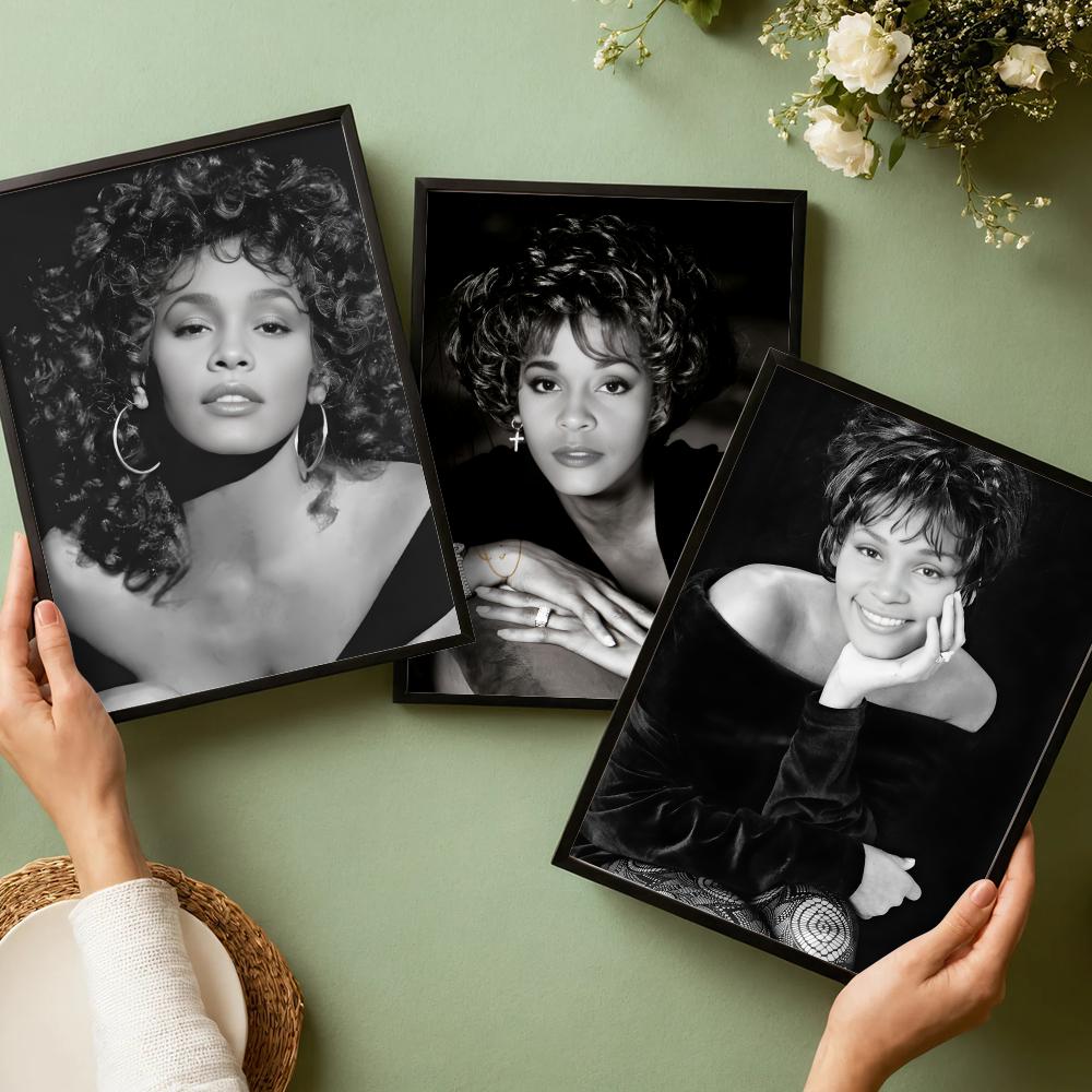 ملصق موسيقي لـ W-Whitney H-Hou - مراجعة Home Decor Houston وسعره