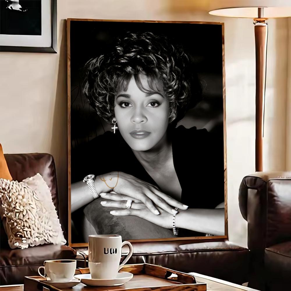 ملصق موسيقي لـ W-Whitney H-Hou - مراجعة Home Decor Houston وسعره