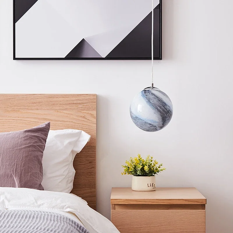 مصباح معلق جديد على شكل كوكب ل - مراجعة Hanging Moon Lamp وسعره